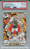 2025 Shedeur Sanders Panini Donruss BOMB SQUAD ROOKIE RC PSA 8 #BS-SSS Cleveland Browns 6395