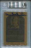 1981 Duke Snider Metallic HOF Plaque BAS AUTHENTIC AUTO AUTOGRAPH #NA Brooklyn Dodgers 8112