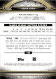 2024 Derek Jeter Topps Triple Threads AMBER 119/199 #185 New York Yankees HOF