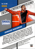 2023 Shinsuke Nakamura Donruss Elite WWE ELITE SIGNATURES GOLD INK AUTO 02/10 AUTOGRAPH #ES-SHN Friday Night Smackdown