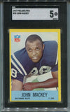 1967 John Mackey Philadelphia SGC 5 #20 Baltimore Colts 5927