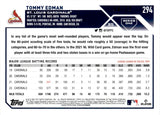 2023 Tommy Edman Topps Series 1 BLACK BORDER 56/72 #294 St. Louis Cardinals