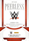 2024 Jimmy Uso Auto Autograph Panini National Treasures WWE Peerless Holo Silver 20/25 #PL-JUS Monday Night Raw