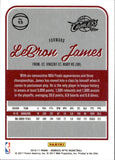 2016-17 LeBron James Donruss Optic #15 Cleveland Cavaliers