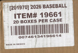 2026 Panini Donruss Baseball Blaster, 20 Box Case (Red and Blue Laser Parallels)