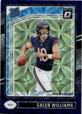 2024 Caleb Williams Panini Donruss Optic RATED ROOKIE PURPLE SCOPE PRIZM RC #201 Chicago Bears