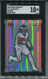 2020 Jalen Hurts Panini Chronicles DYNAGON SILVER PRIZM ROOKIE RC SGC 10 #D-19 Philadelphia Eagles 2666