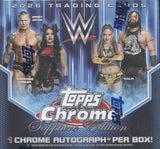 2026 Topps Chrome WWE Sapphire Edition, 10 Box Case