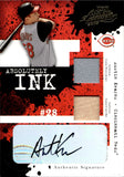 2005 Austin Kearns Playoff Absolute ABSOLUTELY INK DUAL BAT JERSEY AUTO 21/50 AUTOGRAPH RELIC #AI-73 Cincinnati Reds