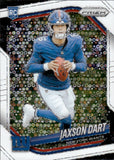 2025 Jaxson Dart Panini Prizm WHITE DISCO PRIZM ROOKIE RC #332 New York Giants
