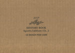 2025 Leaf History Book Sports Edition Chapter 2 Hobby, 10 Box Case *RELEASES 10/22*