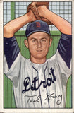 1952 Ted Gray Bowman #199 Detroit Tigers BV$15