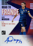 2018-19 Alex Morgan Panini Donruss ROAD TO FRANCE AUTO AUTOGRAPH #RF-AM Team USA