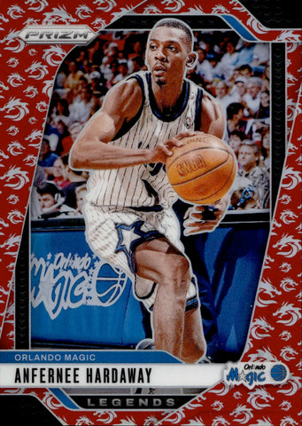 2024-25 Anfernee Hardaway Panini Prizm DRAGON YEAR 77/88 #274 Orlando Magic