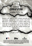 2026 Konnor Griffin Bowman Chrome ELECTRIC SLUGGERS PINK MOJO REFRACTOR 157/199 #ES-17 Pittsburgh Pirates