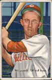1952 Eddie Waitkus Bowman #92 Philadelphia Phillies BV$25