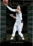 2018-19 Jalen Brunson Panini Select CONCOURSE ROOKIE RC #8 Dallas Mavericks