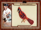 2011 Adam Wainwright Topps SERIES ONE THROWBACK MANUFACTURED PATCH CARD #TLMP-AW St. Louis Cardinals