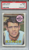 1969 Bob Bailey Topps PSA 6 #399 Montreal Expos 0601