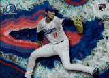 2025 Roki Sasaki Bowman Chrome CRYSTALLIZED ROOKIE RC #BWC-9 Los Angeles Dodgers