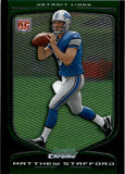 2009 Matthew Stafford Bowman Chrome ROOKIE RC #111 Detroit Lions