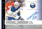 2024-25 Jack Quinn Upper Deck Ultimate Collection ULTIMATE EMBLEMS AUTO AUTOGRAPH #UE-JQ Buffalo Sabres