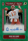 2025 Doug Williams Panini Phoenix TEMPLE MEN GREEEN AUTOGRAPH 3/25 AUTO #TMP-DWS Washigton Redskins