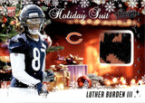 2025 Luther Burden III Panini Absolute HOLIDAY SUIT RELIC ROOKIE RC #HS-LBR Chicago Bears