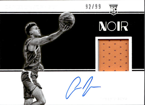 2019-20 Cameron Johnson Panini Noir ROOKIE JERSEY AUTO 92/99 AUTOGRAPH RELIC RC #307 Phoenix Suns