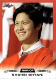 2018 Shohei Ohtani Leaf RED ROOKIE RC #01 Los Angeles Angels