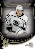 2020-21 Mikey Anderson Upper Deck Ultimate ULTIMATE INTRODUCTIONS ROOKIE GOLD 12/25 RC #UI-49 Los Angeles Kings