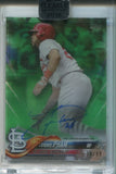 2018 Tommy Pham Topps Clearly Authentic GREEN AUTO 70/99 AUTOGRAPH #CAA-TP St. Louis Cardinals