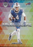 2024 James Cook Panini Mosaic KALEIDOSCOPIC PRIZM SP! #1 Buffalo Bills