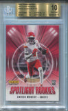 2025 Xavier Worthy Panini Instant SPOTLIGHT ROOKIE RC BGS 10 #SR23 Kansas City Chiefs 9115