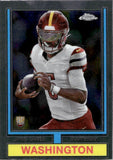 2024 Jayden Daniels Topps Chrome 1974 DESIGN ROOKIE RC #74TF-2 Washington Commanders 1