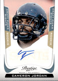 2011 Cameron Jordan Panini Prestige DRAFT PICKS RIGHTS AUTOGRAPH ROOKIE AUTO RC 444/599 #216 New Orleans Saints