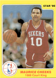 1986 Maurice Cheeks COURT KING #7 Philadelphia 76ers