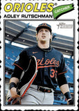 2026 Adley Rutschman Topps Heritage DECKLE EDGE #180 Baltimore Orioles