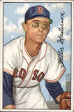 1952 Walt Masterson Bowman #205 Boston Red Sox BV$15