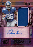 2019 Darius Slayton Panini Illusions FIRST IMPRESSIONS AUTOGRAPH JERSEY ROOKIE AUTO RC 026/299 #108 New York Giants