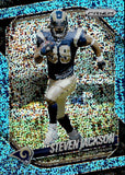 2025 Steven Jackson Panini Prizm BLUE SPARKLE PRIZM 93/96 #289 St. Louis Rams