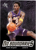 2000-01 Kobe Bryant Fleer E-X NO BOUNDARIES #5 Los Angeles Lakers