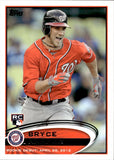 2012 Bryce Harper Topps UPDATE ROOKIE RC #US183 Washington Nationals 6