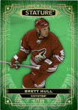 2022-23 Brett Hull Upper Deck Stature GREEN 47/99 #4 Arizona Coyotes