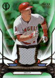 2016 Mike Trout Topps Tribute GREEN RELIC 26/99 JERSEY #TR-MT Anaheim Angels