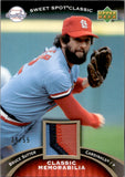 2007 Bruce Sutter Upper Deck Sweet Spot Classic CLASSIC MEMORABILIA 39/55 PATCH #CM-SU St. Louis Cardinals