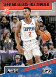 2018-19 Shai Gilgeous-Alexander Panini Chronicles Playoff ROOKIE RC #195 Los Angeles Clippers 4