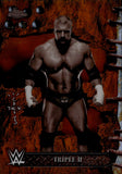 2025 Triple H Topps Chrome WWE X Cactus Jack ORANGE REFRACTOR 10/25 #30 WWE Legend
