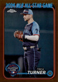 2024 Trea Turner Topps Chrome MLB ALL-STAR GAME GOLD REFRACTOR 22/50 #ASGC-14 Philadelphia Phillies