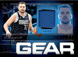 2024-25 Luka Doncic Panini Silhouette NBA GEAR GAME-WORN JERSEY #NG-DON Dallas Mavericks
